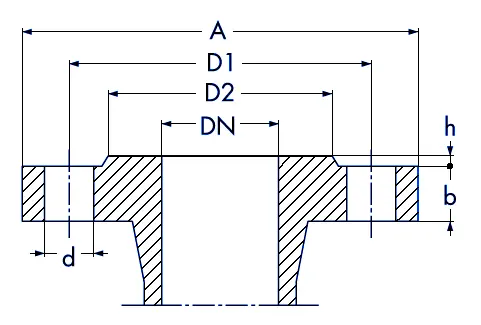  pipe flange dimensions