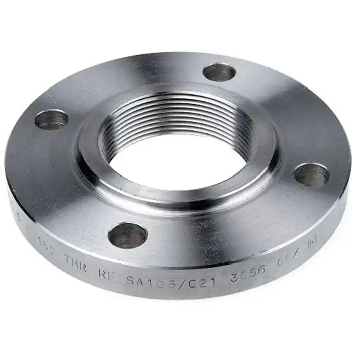 Threaded Flanges for Non-Welded Connections