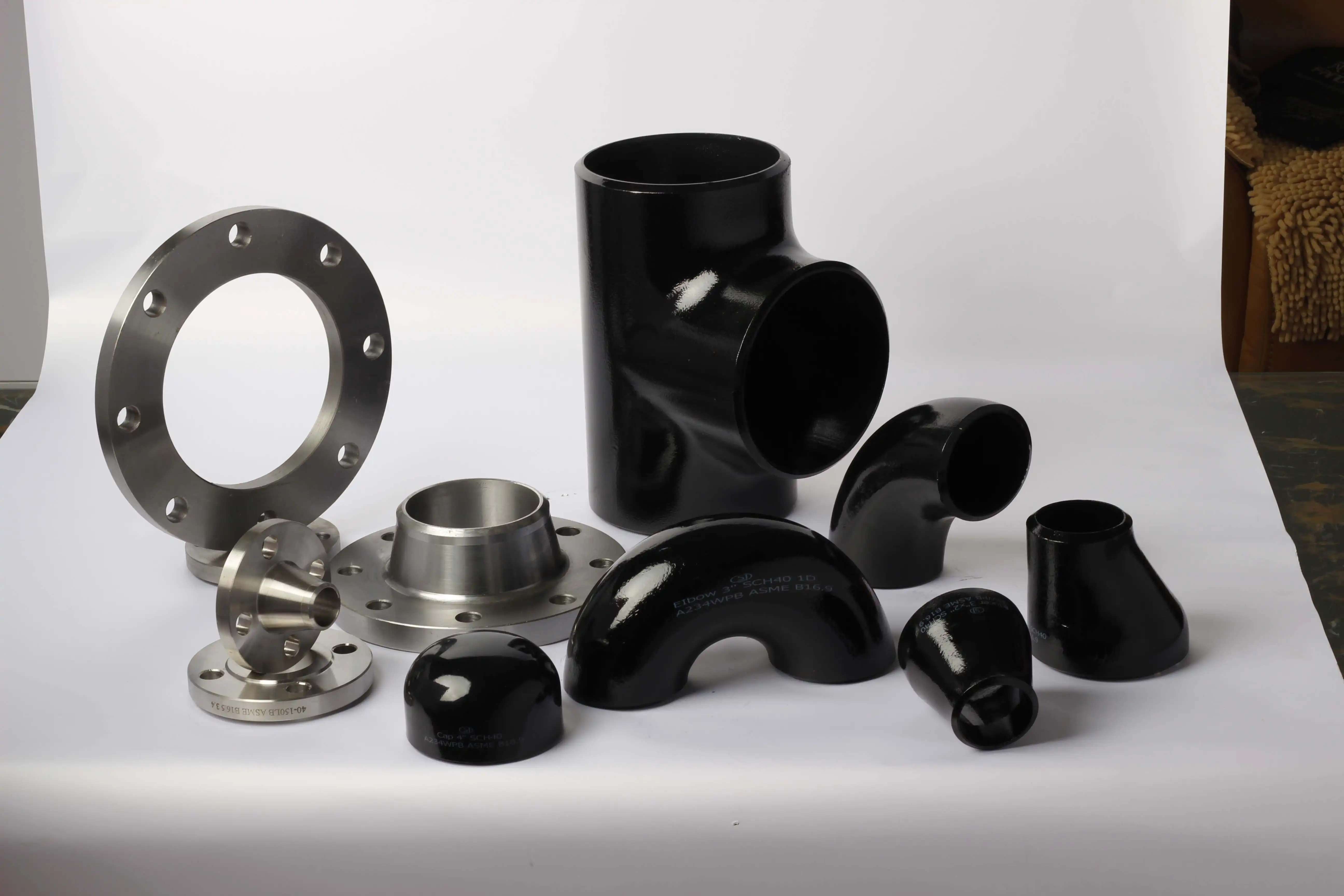 carbon steel butt weld steel pipe fittings carbon steel butt weld steel pipe fittings