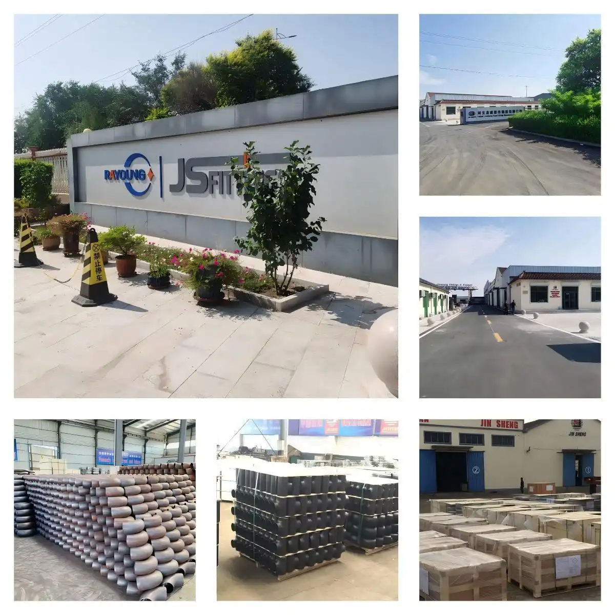 carbon steel buttweld pipe fittings