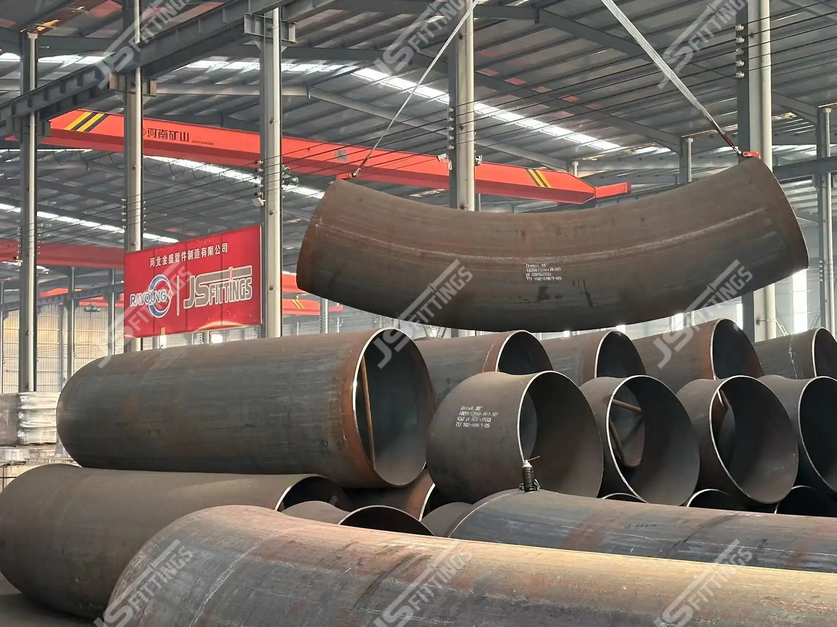 industrial pipe components