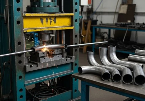 cold shaping pipe parts 