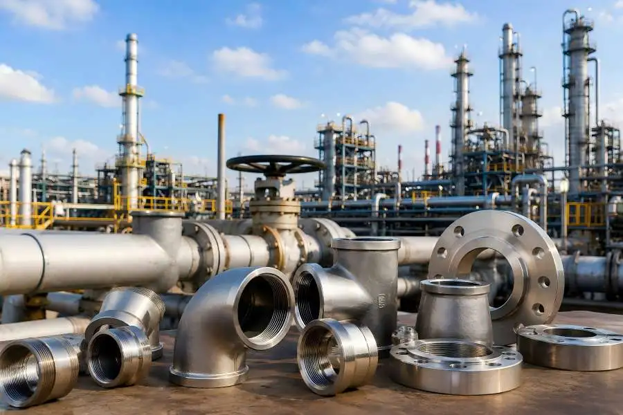 Pipe fittings for the oil and gas industry