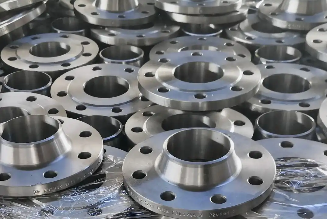 Steel pipe flanges