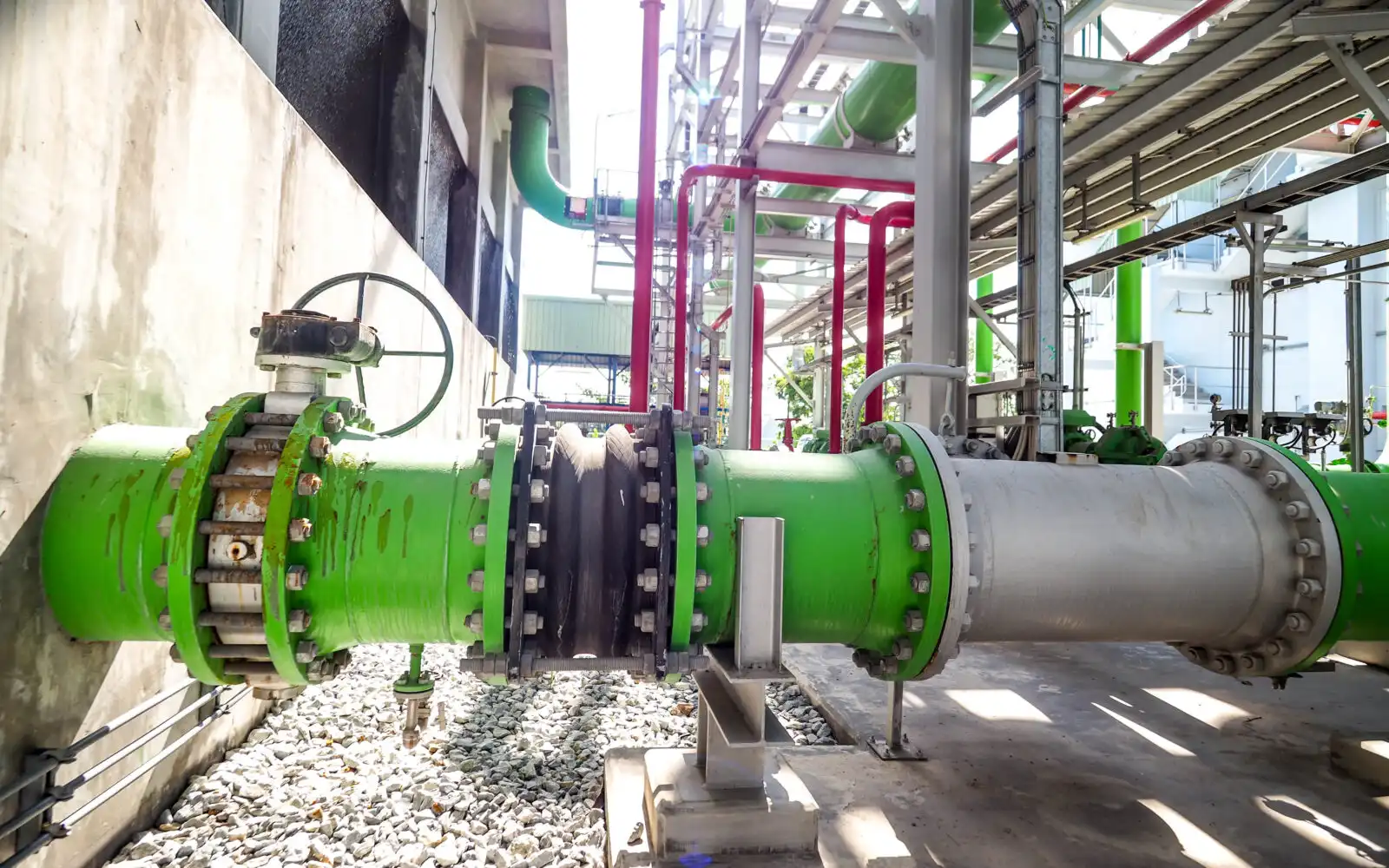 pipe flange installation 