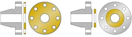  raised-face vs. flat-face flange