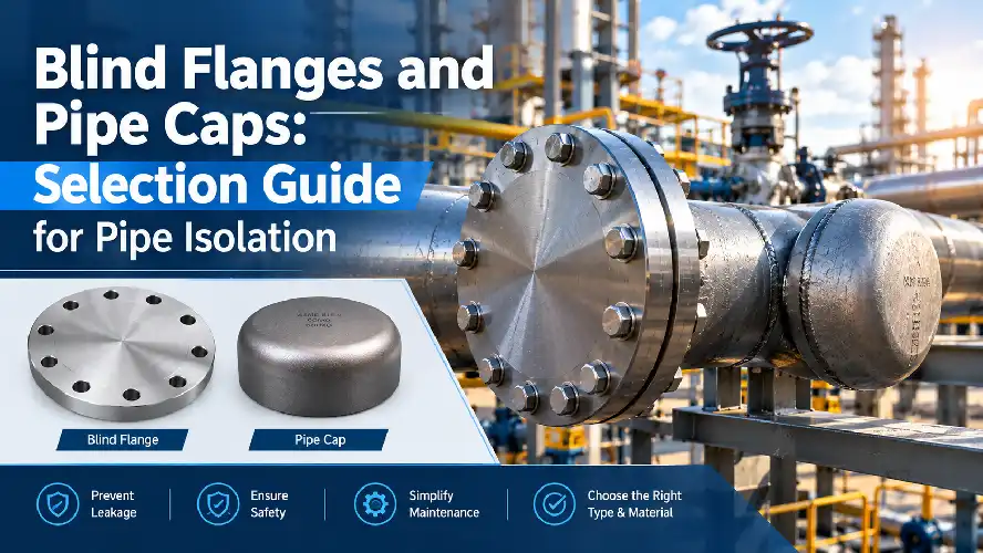 Blind Flanges and Pipe Caps: Selection Guide for Pipe Isolation