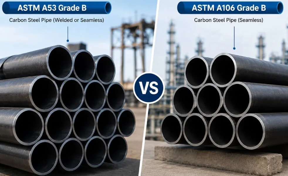 ASTM A106 Gr.B vs. ASTM A53 Gr.B: Can You Substitute Them in Industrial Piping Projects?