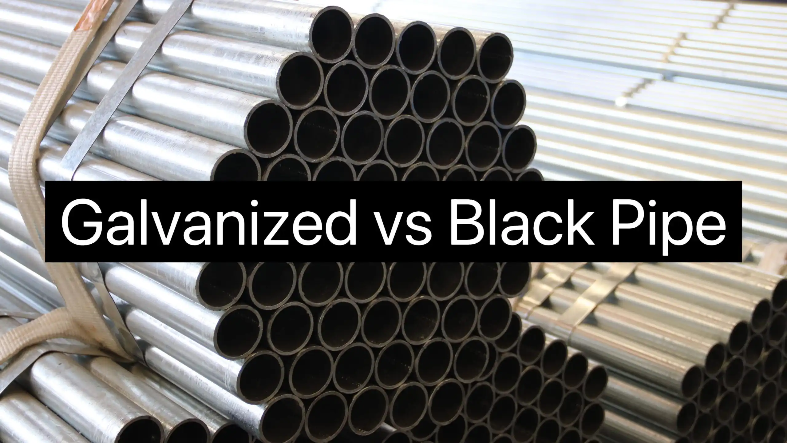 Black Steel Pipe vs. Galvanized Pipe: Key Differences in Schedule 40 Applications